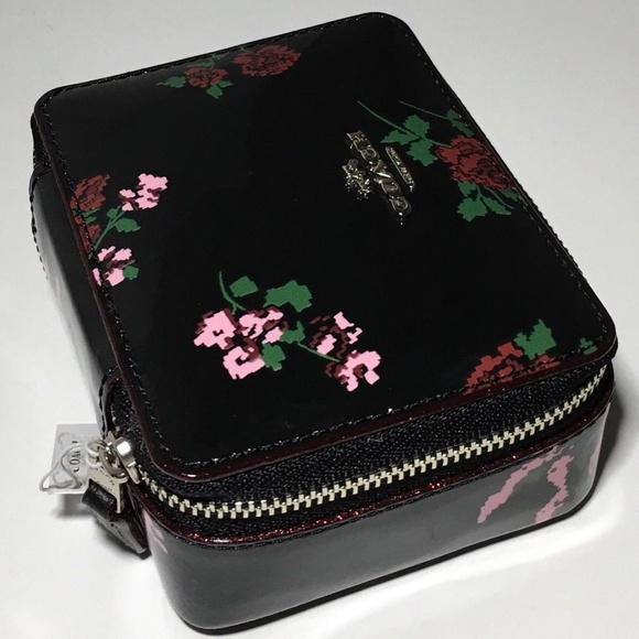Coach Bags Coach Travel Jewelry Box Black Patent Leather Poshmark